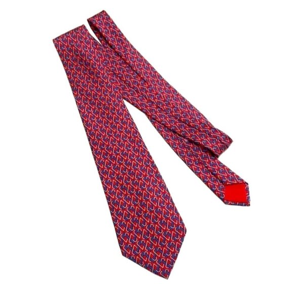 🆕 HERMES HANDMADE Silk Tie - Picture 1 of 6